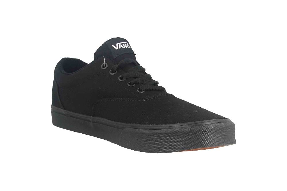 VANS MN Doheny (Canvas) Black/Black Sneaker In Übergrößen Schwarz VN0A3MTF1861 Große Herrenschuhe