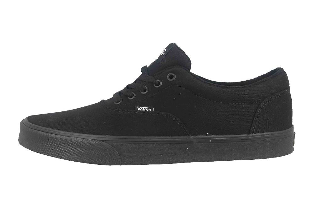 VANS MN Doheny (Canvas) Black/Black Sneaker in Übergrößen Schwarz VN0A3MTF1861 große Herrenschuhe