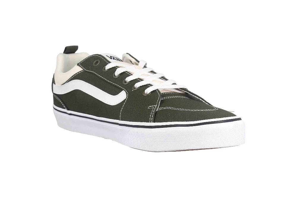 VANS MN Filmore CANVAS BLOCK OLIVE/WHITE Sneaker In Übergrößen Grün VN0A5EDUY331 Große Herrenschuhe