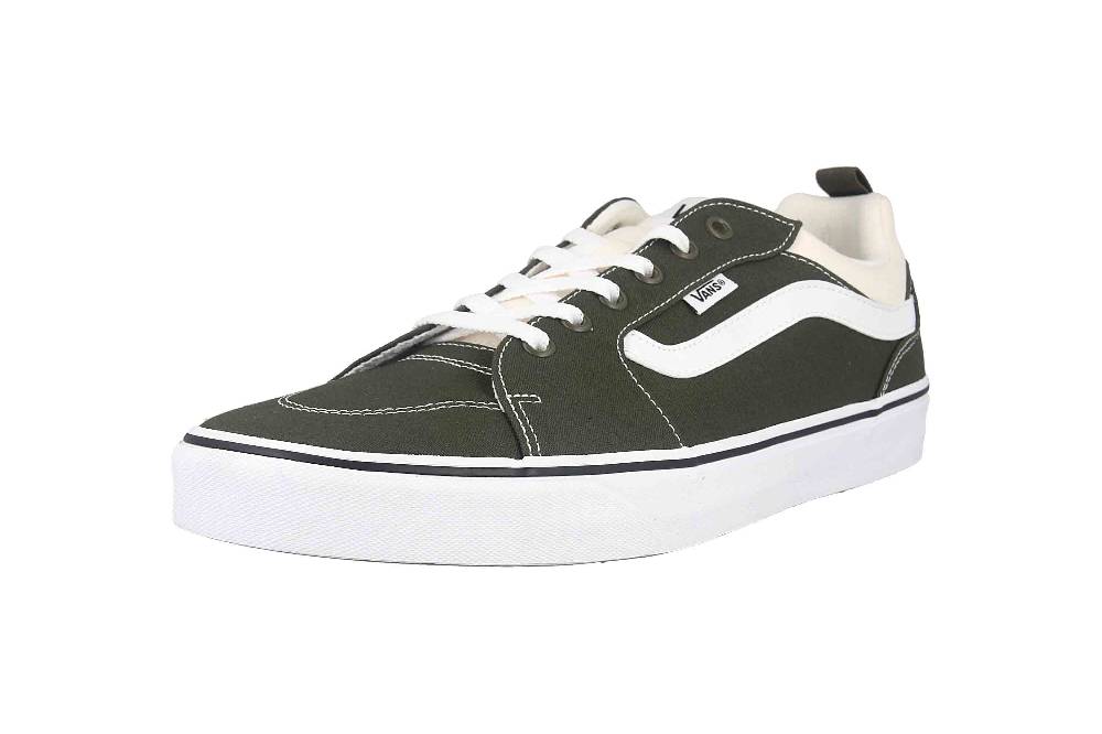 VANS MN Filmore CANVAS BLOCK OLIVE/WHITE Sneaker In Übergrößen Grün VN0A5EDUY331 Große Herrenschuhe