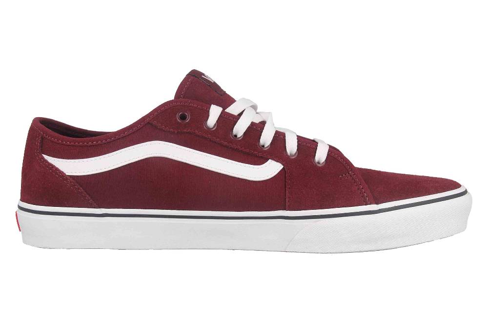 VANS MN Filmore Decon SUEDE/CANVAS (SUEDE/CANVAS)PRT RYL/WHT Sneaker In Übergrößen Rot VN0A3WKZ5LN1 Große Herrenschuhe