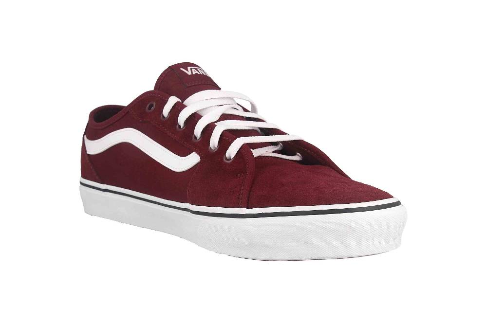 VANS MN Filmore Decon SUEDE/CANVAS (SUEDE/CANVAS)PRT RYL/WHT Sneaker In Übergrößen Rot VN0A3WKZ5LN1 Große Herrenschuhe