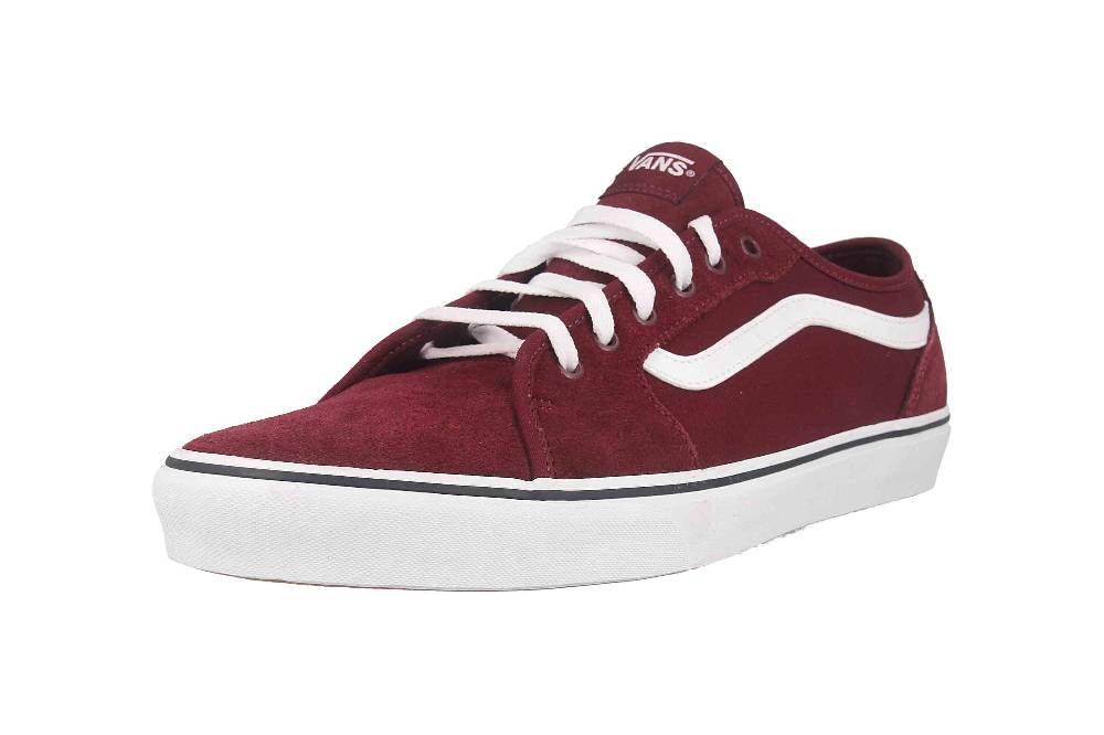 VANS MN Filmore Decon SUEDE/CANVAS (SUEDE/CANVAS)PRT RYL/WHT Sneaker In Übergrößen Rot VN0A3WKZ5LN1 Große Herrenschuhe