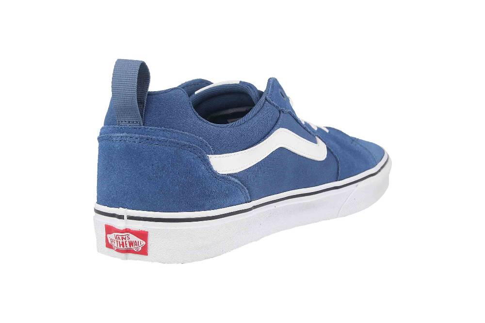 VANS MN Filmore SUEDE/CANVAS BLUE/WHITE Sneaker In Übergrößen Blau VN0A5EDUY6Z1 Große Herrenschuhe