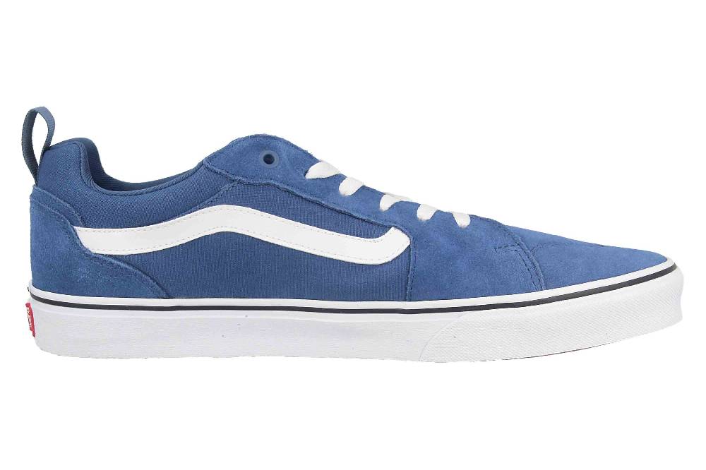 VANS MN Filmore SUEDE/CANVAS BLUE/WHITE Sneaker In Übergrößen Blau VN0A5EDUY6Z1 Große Herrenschuhe