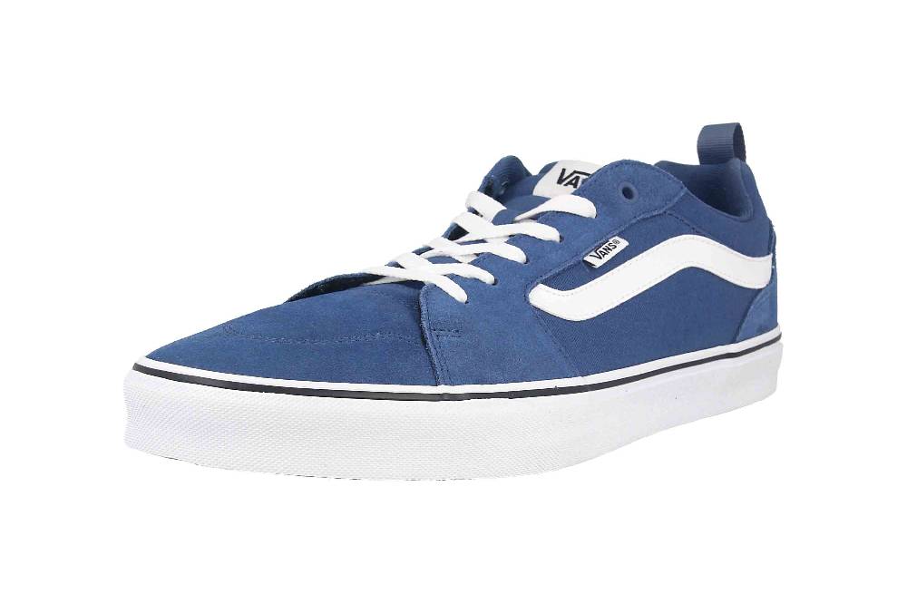 VANS MN Filmore SUEDE/CANVAS BLUE/WHITE Sneaker In Übergrößen Blau VN0A5EDUY6Z1 Große Herrenschuhe