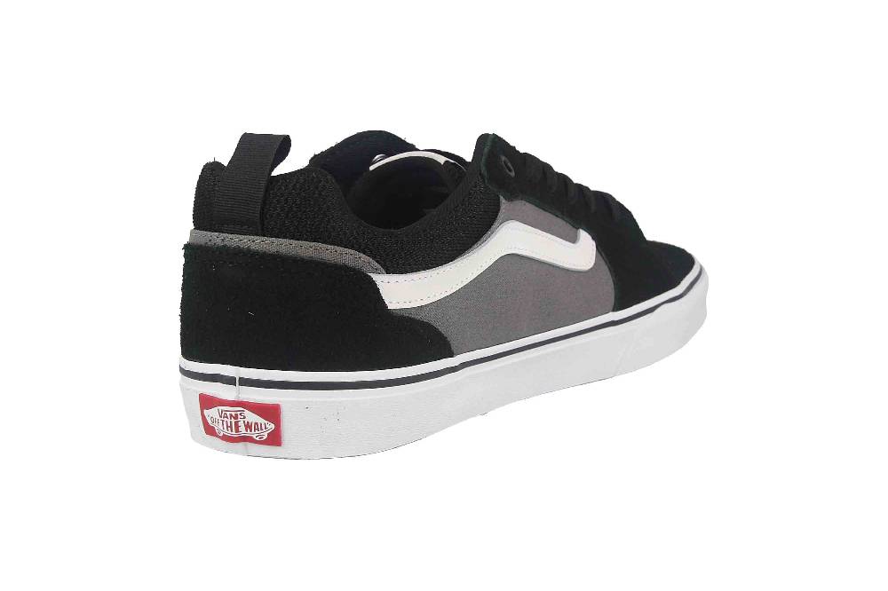 VANS MN Filmore SUEDE/CANVAS (SUEDE CANVAS) BLACK/PEWT Sneaker In Übergrößen Mehrfarbig VN0A3MTJT2J1 Große Herrenschuhe