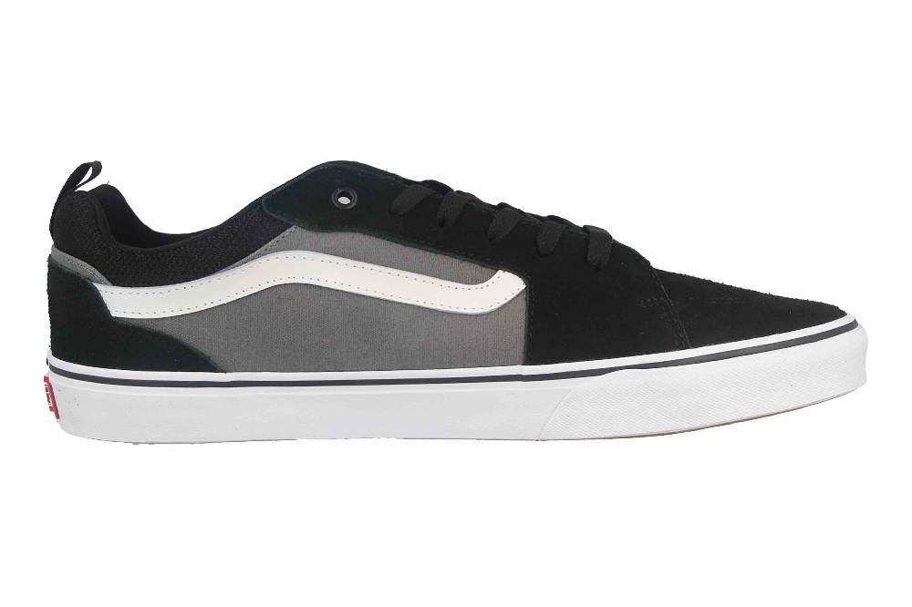 VANS MN Filmore SUEDE/CANVAS (SUEDE CANVAS) BLACK/PEWT Sneaker In Übergrößen Mehrfarbig VN0A3MTJT2J1 Große Herrenschuhe