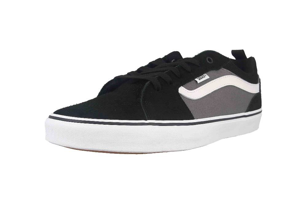 VANS MN Filmore SUEDE/CANVAS (SUEDE CANVAS) BLACK/PEWT Sneaker In Übergrößen Mehrfarbig VN0A3MTJT2J1 Große Herrenschuhe