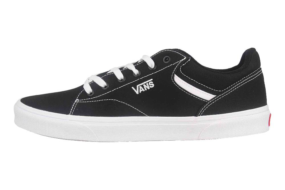 VANS MN Seldan CANVAS (Canvas) Black/White Sneaker in Übergrößen Schwarz VN0A4TZE1871 große Herrenschuhe
