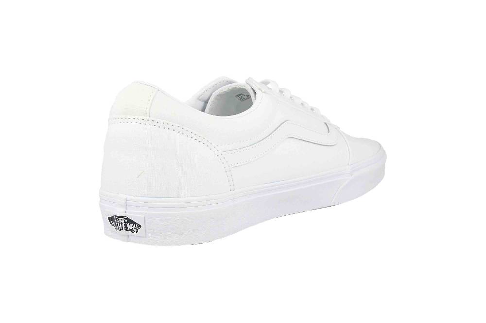 VANS MN Ward CANVAS (Canvas) White/white Sneaker In Übergrößen Weiß VN0A38DM7HN1 Große Herrenschuhe