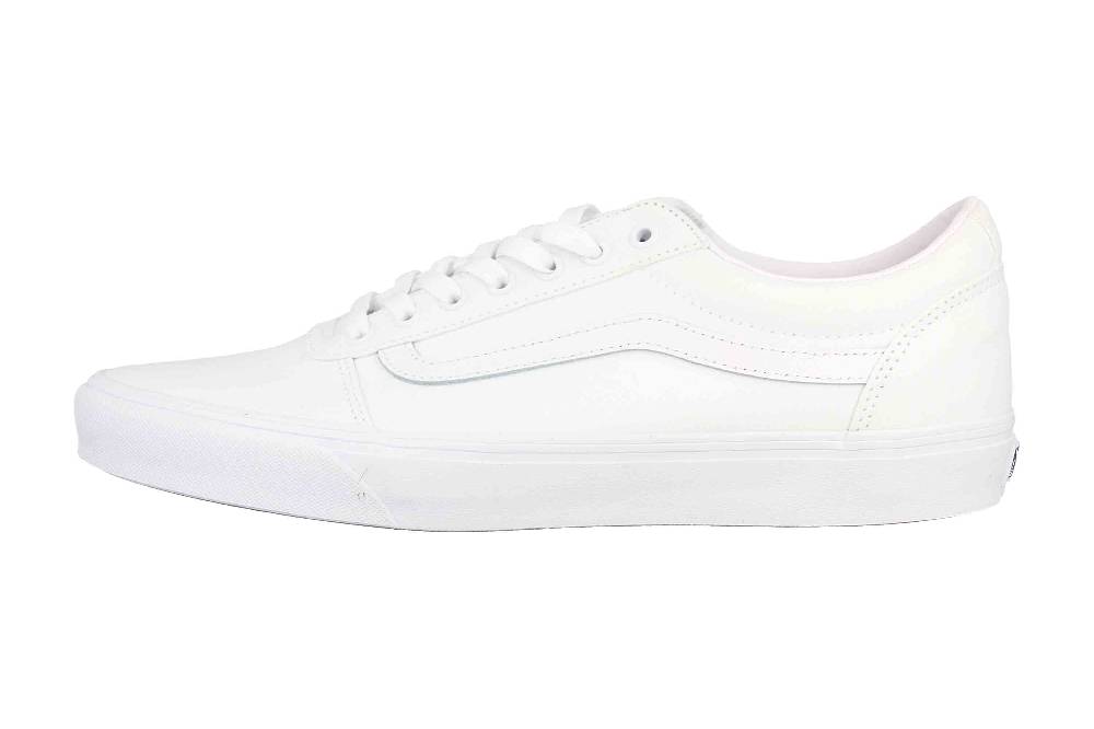 VANS MN Ward CANVAS (Canvas) white/white Sneaker in Übergrößen Weiß VN0A38DM7HN1 große Herrenschuhe