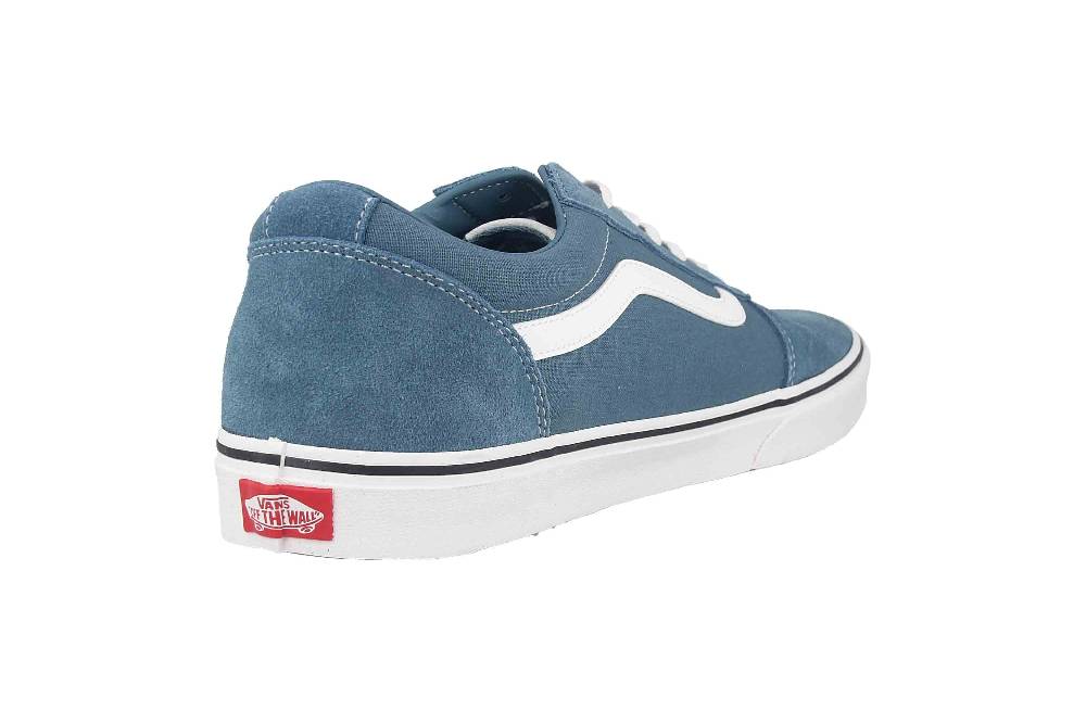 VANS MN Ward SUEDE/CANVAS BLUESTONE Sneaker In Übergrößen Blau VN0A38DMJCN1 Große Herrenschuhe