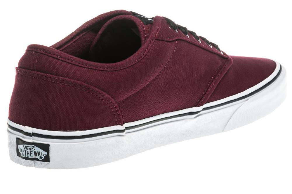 VANS Sneaker MN Atwood In Übergrößen Bordeaux VN000TUY8J3 Große Herrenschuhe