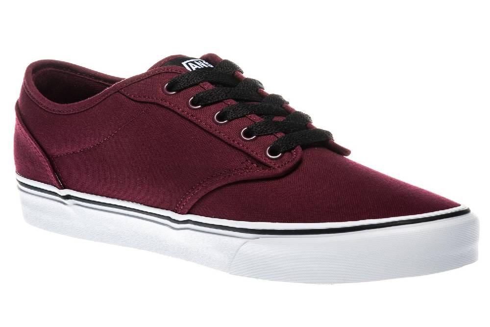 VANS Sneaker MN Atwood In Übergrößen Bordeaux VN000TUY8J3 Große Herrenschuhe