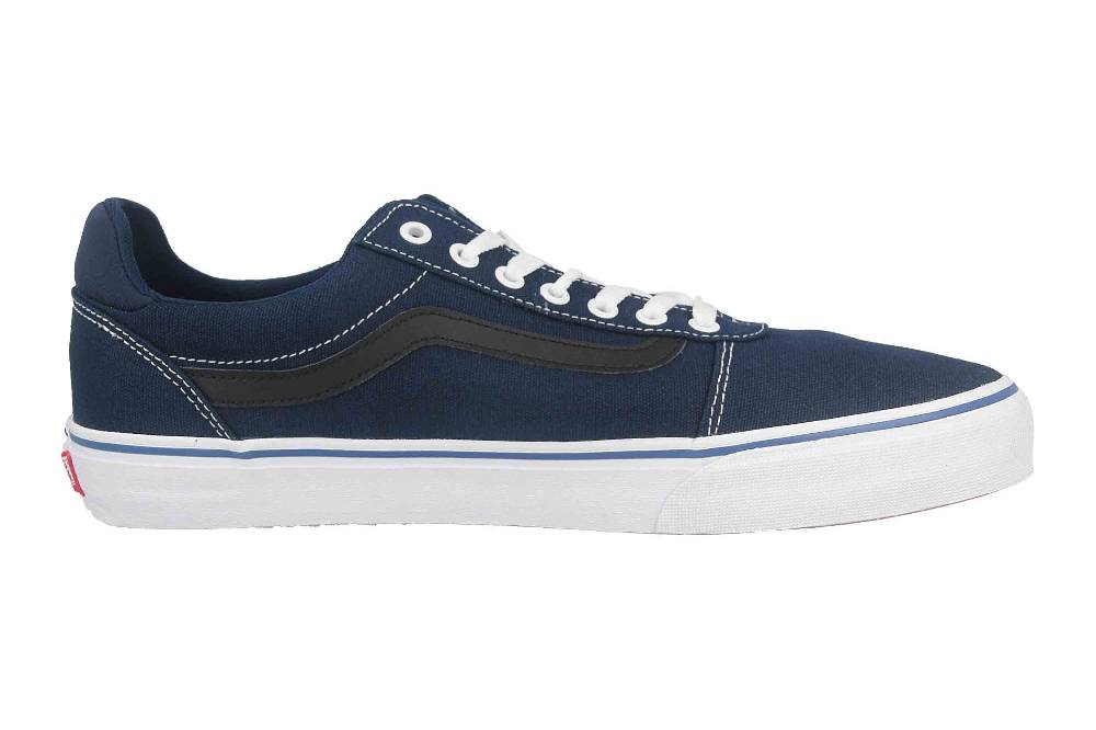 VANS Ward Deluxe CANVAS DRESS BLUES/WHITE Sneaker In Übergrößen Blau VN000C4U5S21 Große Herrenschuhe