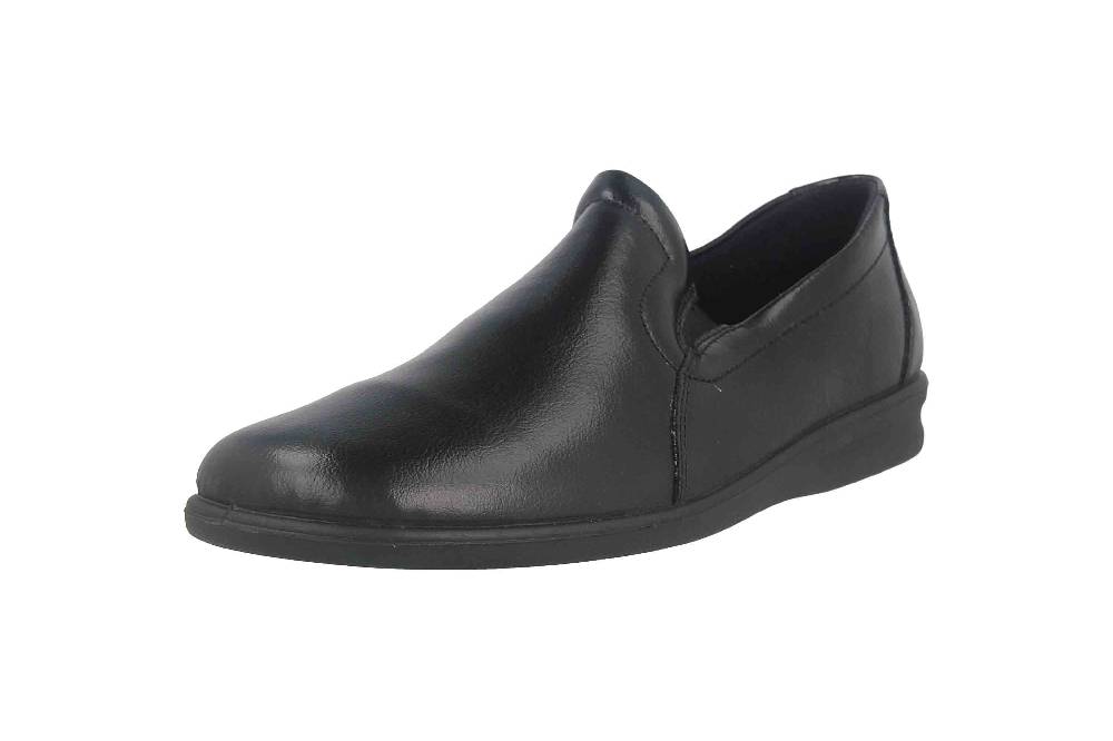 Westland Belfort 88 Clogs & Hausschuhe In Übergrößen Schwarz 15588-49-100 Große Herrenschuhe