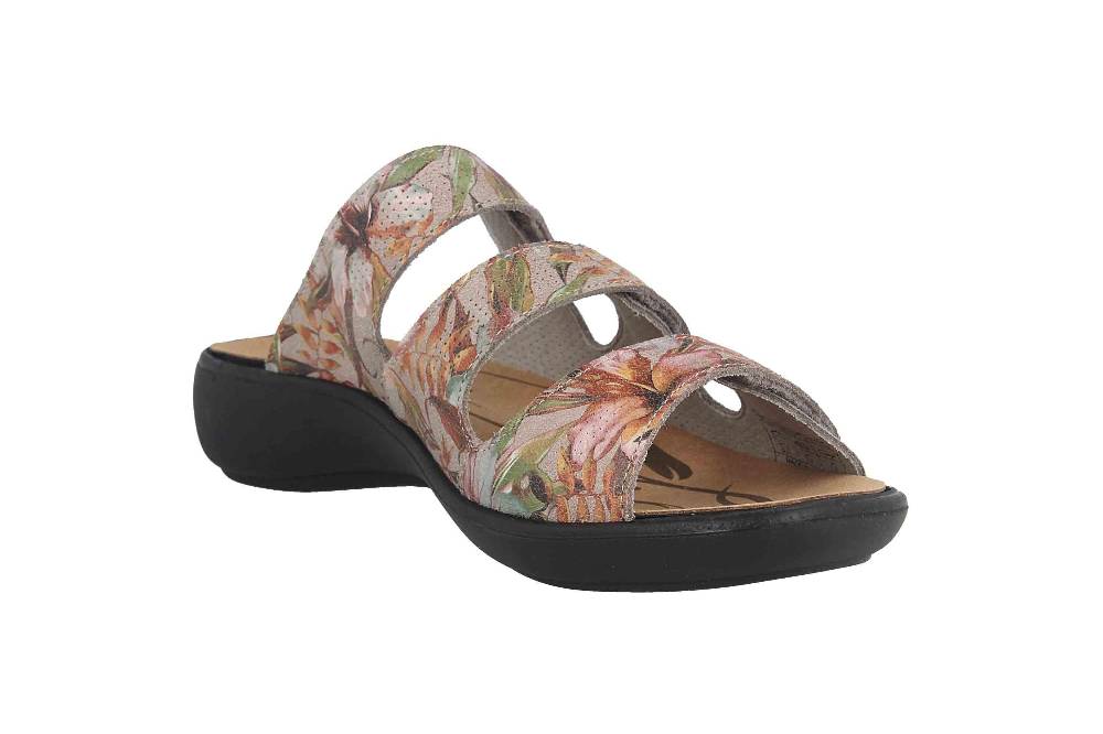 Westland Ibiza 106 Pantoletten In Übergrößen Mehrfarbig 16706 381 761 Große Damenschuhe