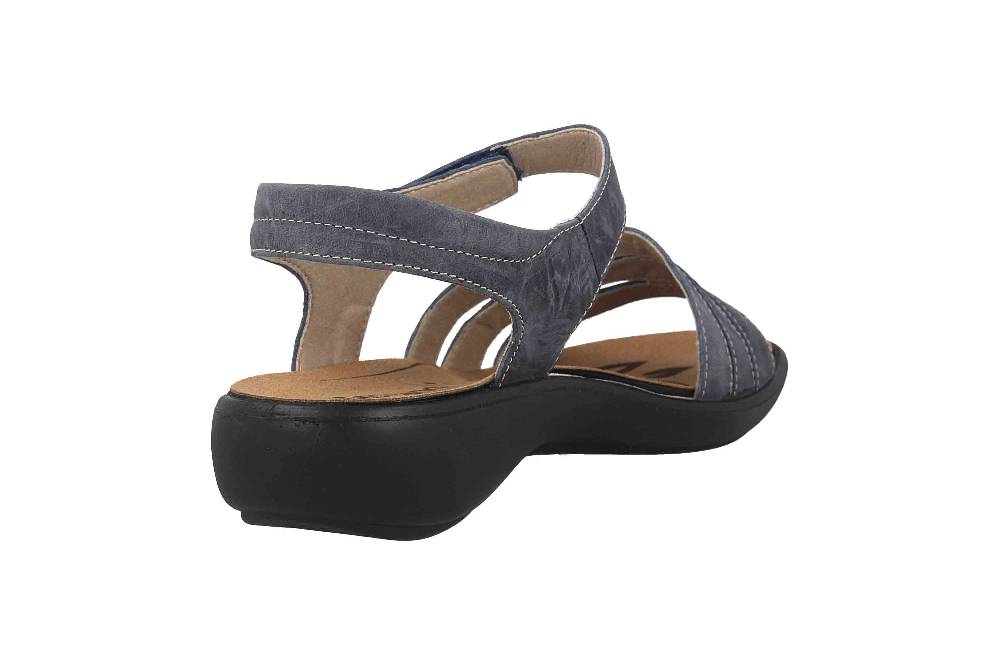 Westland Ibiza 111 Sandalen In Übergrößen Blau 16711 40 530 Große Damenschuhe