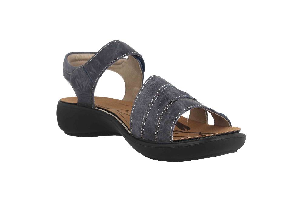 Westland Ibiza 111 Sandalen In Übergrößen Blau 16711 40 530 Große Damenschuhe