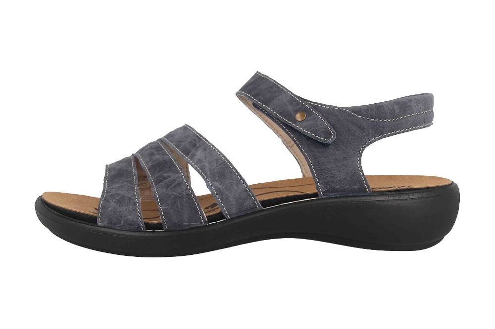 Westland Ibiza 111 Sandalen in Übergrößen Blau 16711 40 530 große Damenschuhe