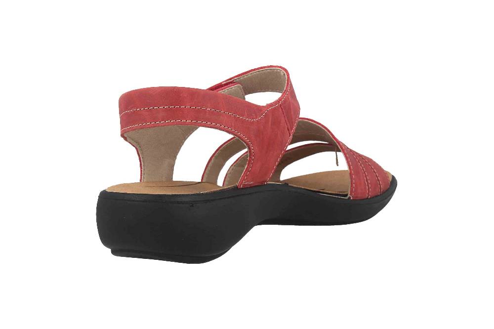 Westland Ibiza 111 Sandalen In Übergrößen Rot 16711 40 450 Große Damenschuhe