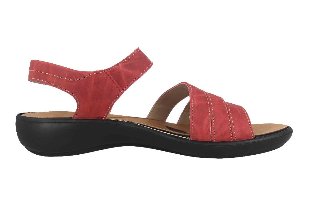Westland Ibiza 111 Sandalen In Übergrößen Rot 16711 40 450 Große Damenschuhe