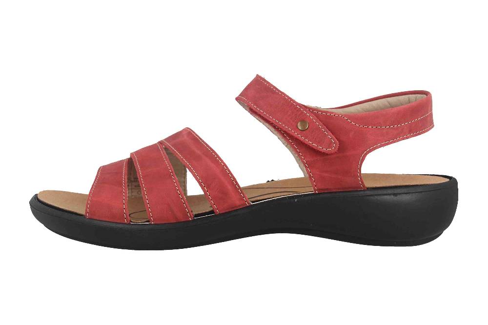 Westland Ibiza 111 Sandalen in Übergrößen Rot 16711 40 450 große Damenschuhe