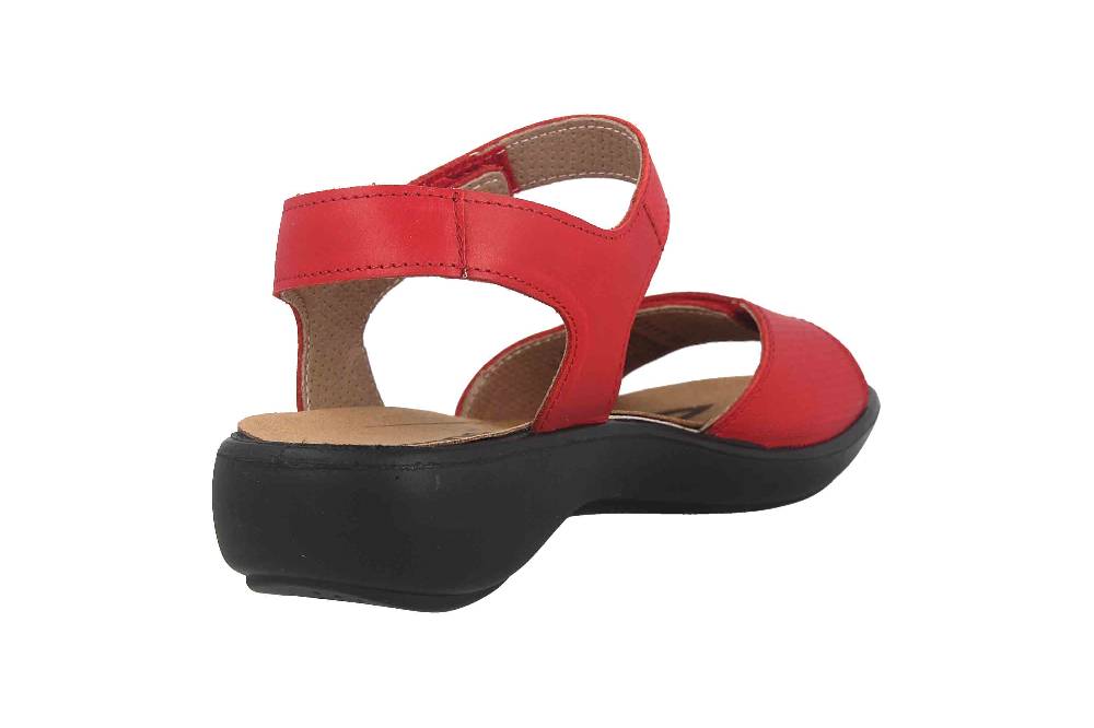 Westland Ibiza 115 Sandalen In Übergrößen Rot 16715 96 400 Große Damenschuhe
