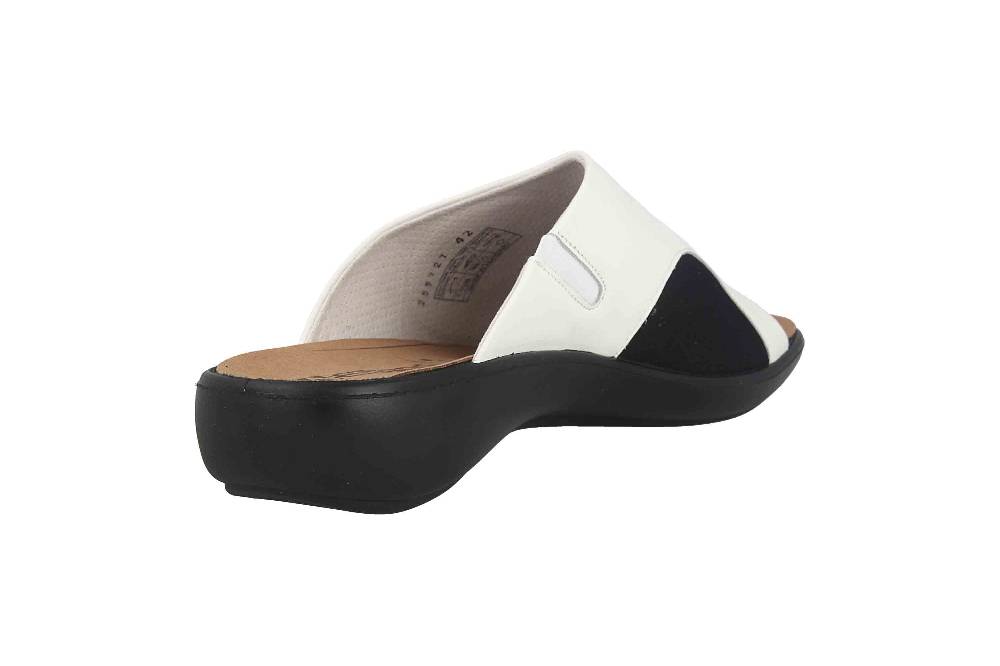 Westland Ibiza 117 Pantoletten In Übergrößen Weiß 16717 389 001 Große Damenschuhe