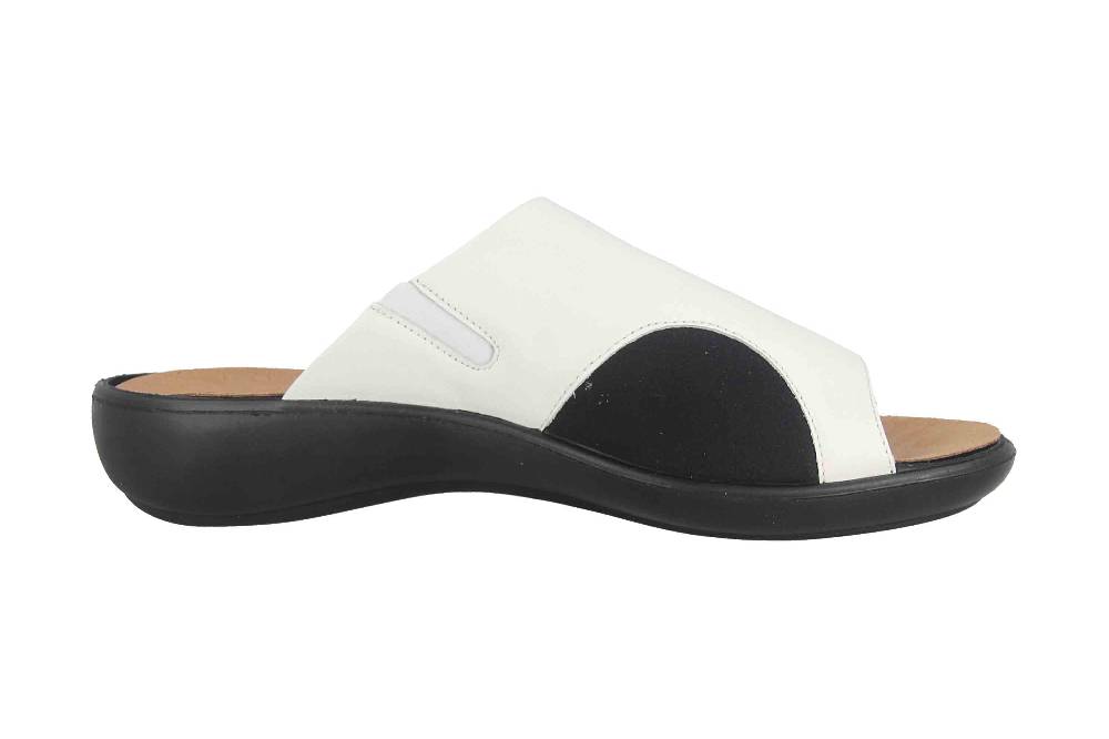 Westland Ibiza 117 Pantoletten In Übergrößen Weiß 16717 389 001 Große Damenschuhe