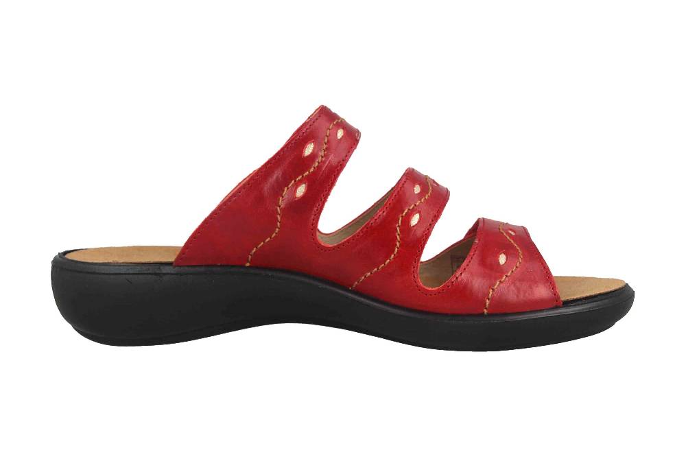 Westland Ibiza 66 Pantoletten In Übergrößen Rot 16766 69 400 Große Damenschuhe