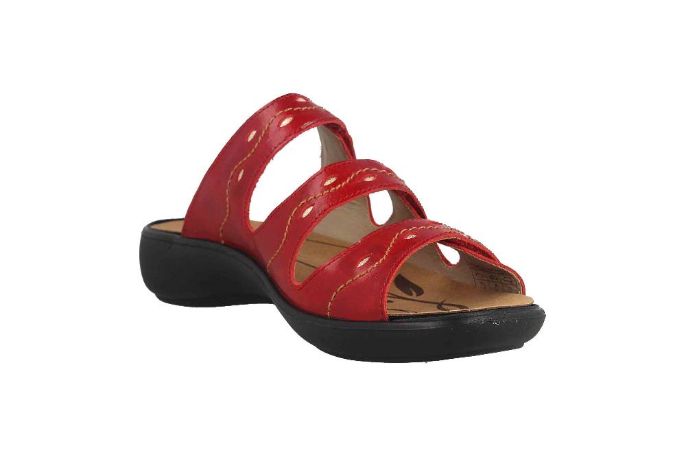 Westland Ibiza 66 Pantoletten In Übergrößen Rot 16766 69 400 Große Damenschuhe