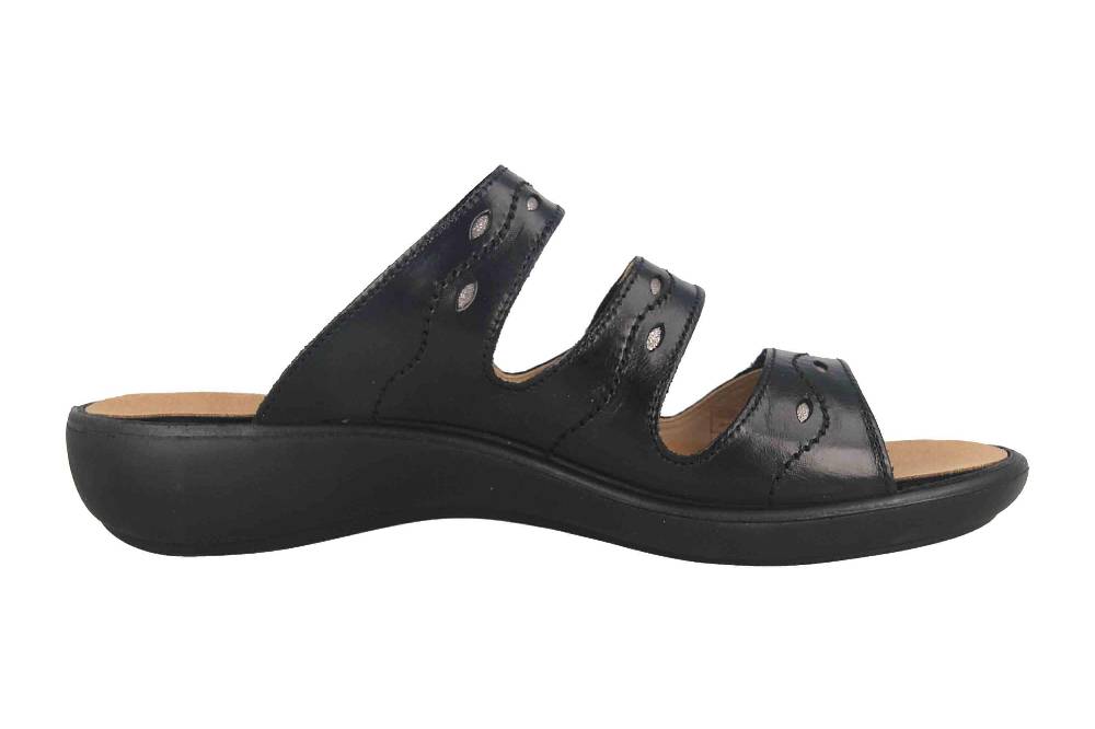 Westland Ibiza 66 Pantoletten In Übergrößen Schwarz 16766 43 100 Große Damenschuhe