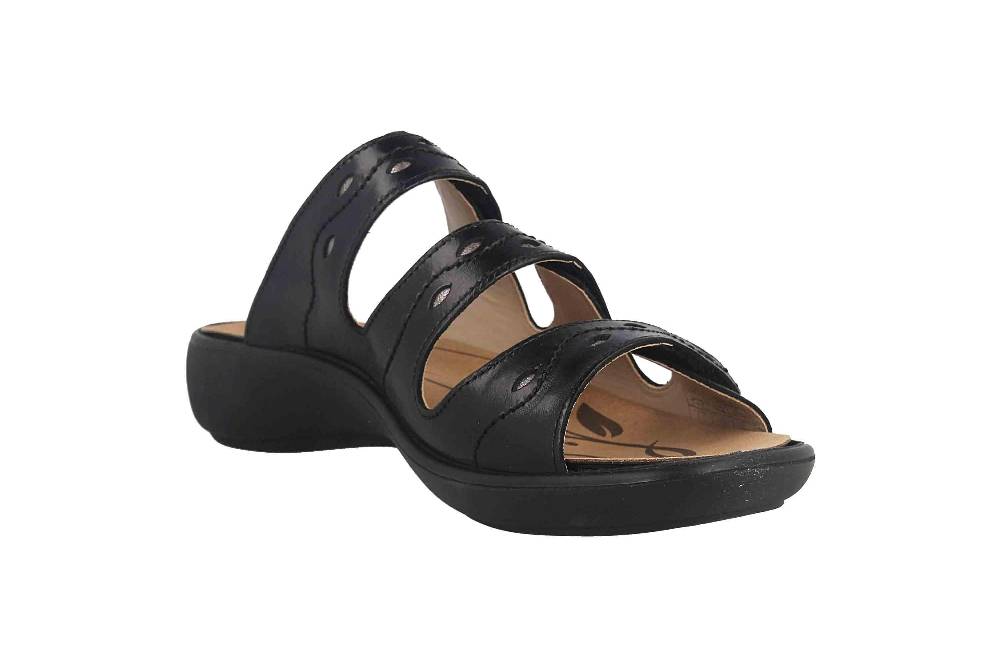 Westland Ibiza 66 Pantoletten In Übergrößen Schwarz 16766 43 100 Große Damenschuhe
