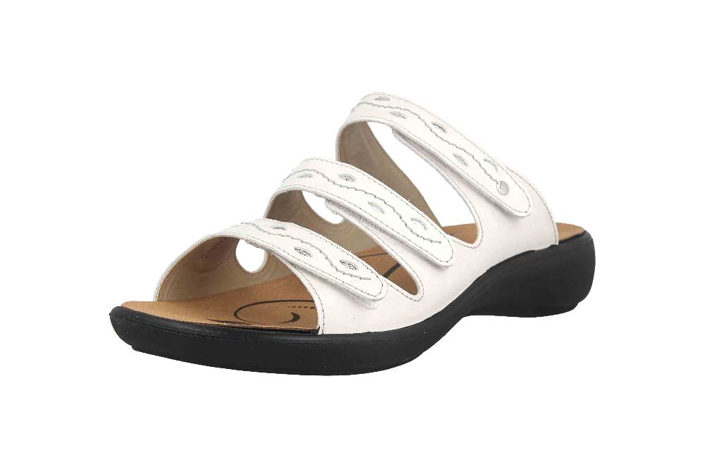 Westland Ibiza 66 Pantoletten In Übergrößen Weiß 16766 43 000 Große Damenschuhe