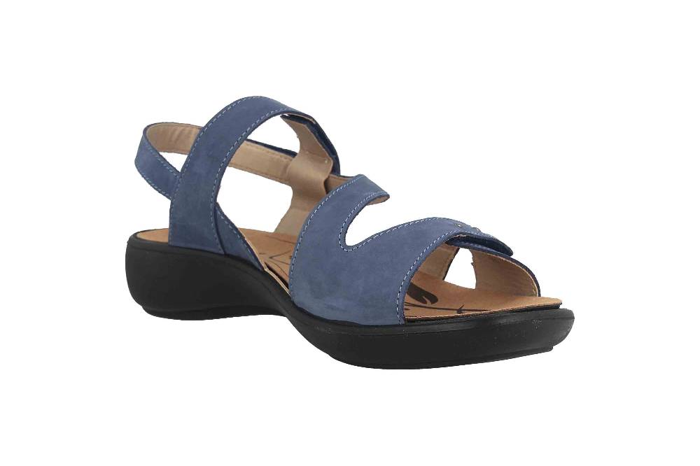 Westland Ibiza 70 Sandalen In Übergrößen Blau 16770 001 500 Große Damenschuhe
