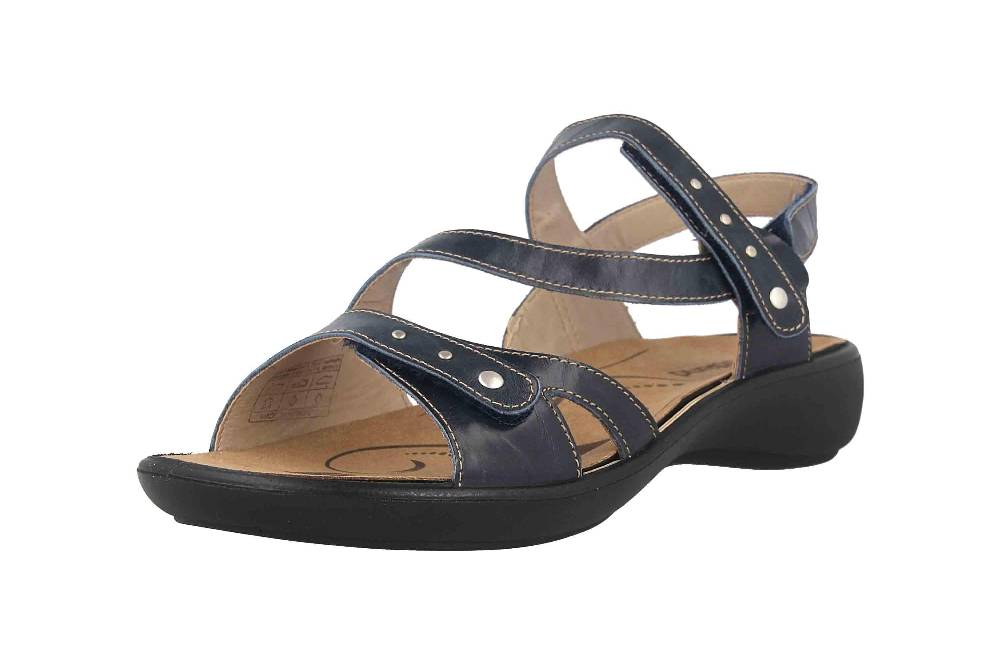 Westland Ibiza 70 Sandalen In Übergrößen Blau 16770 24 500 Große Damenschuhe