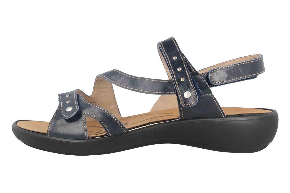 Westland Ibiza 70 Sandalen in Übergrößen Blau 16770 24 500 große Damenschuhe