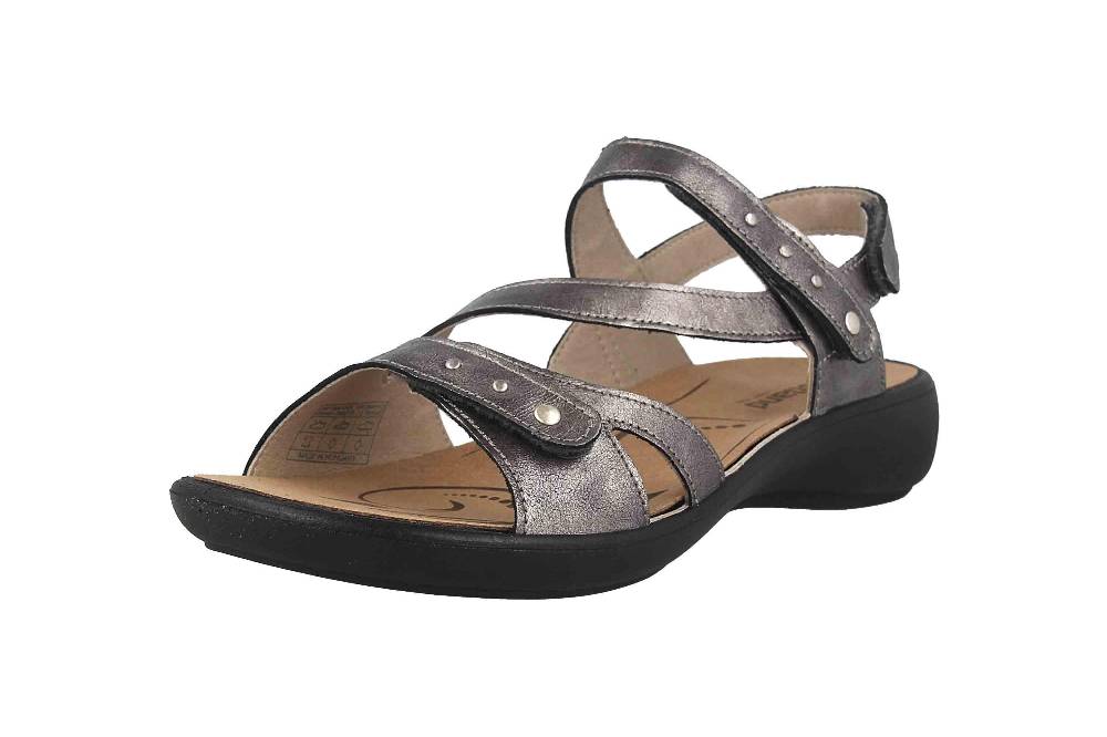 Westland Ibiza 70 Sandalen In Übergrößen Grau 16770 49 700 Große Damenschuhe