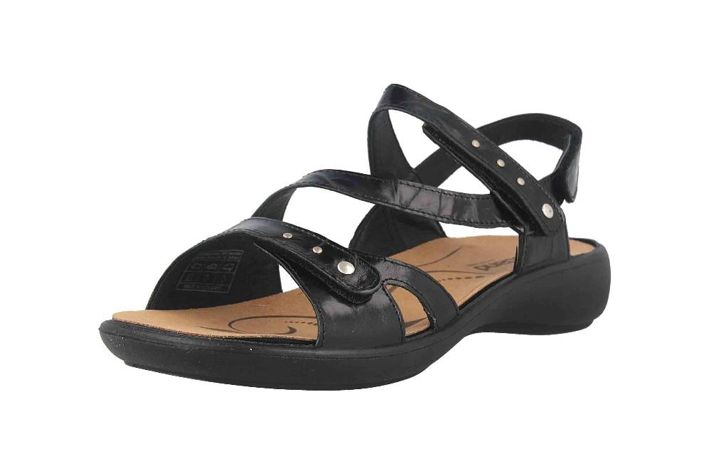 Westland Ibiza 70 Sandalen In Übergrößen Schwarz 16770 24 100 Große Damenschuhe