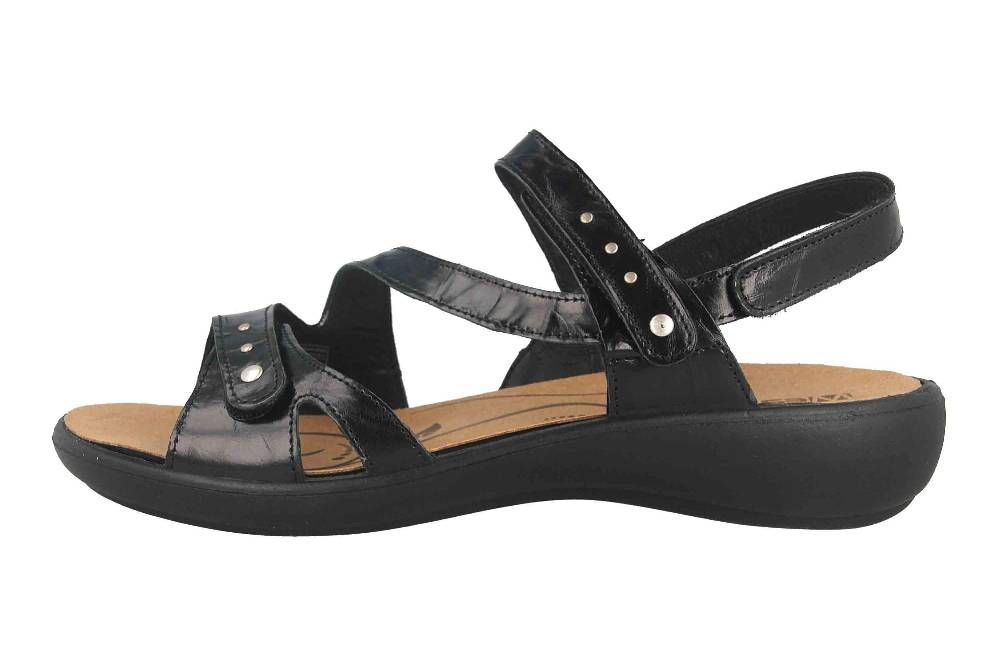 Westland Ibiza 70 Sandalen in Übergrößen Schwarz 16770 24 100 große Damenschuhe