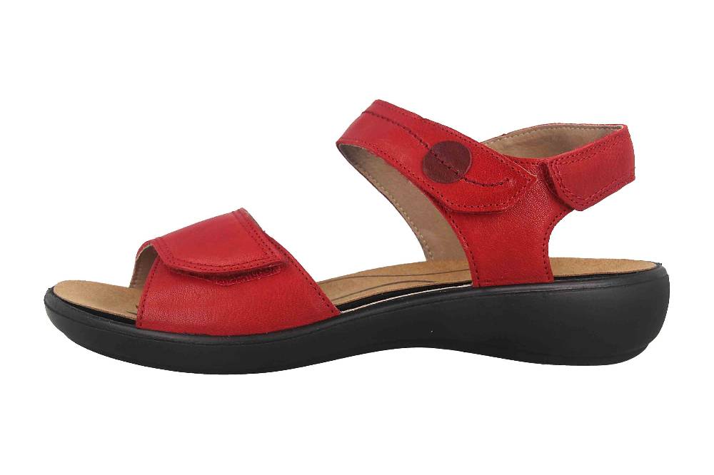Westland Ibiza 79 Sandalen in Übergrößen Rot 16779 201 401 große Damenschuhe