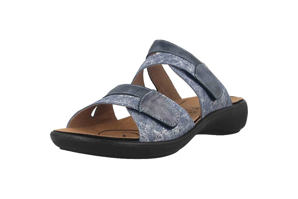 Westland Ibiza 81 Sandalen In Übergrößen Blau 16781 480 531 Große Damenschuhe