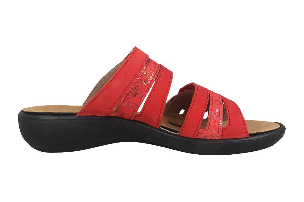 Westland Ibiza 83 Sandalen In Übergrößen Rot 16783 508 401 Große Damenschuhe