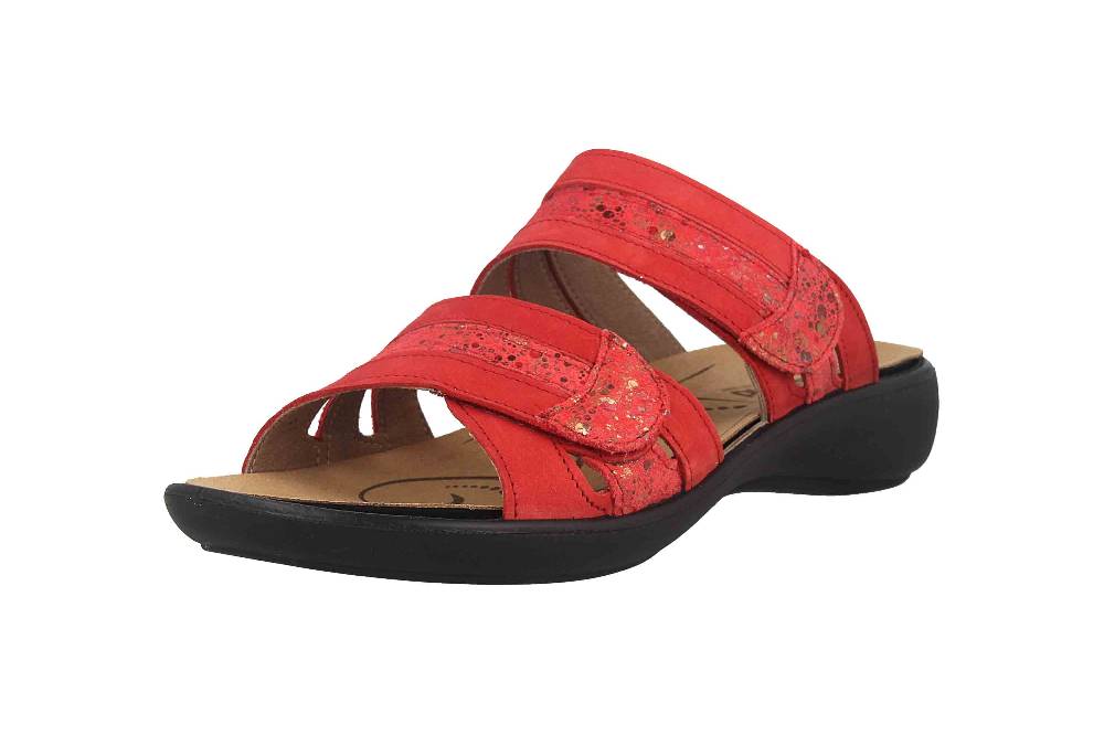 Westland Ibiza 83 Sandalen In Übergrößen Rot 16783 508 401 Große Damenschuhe