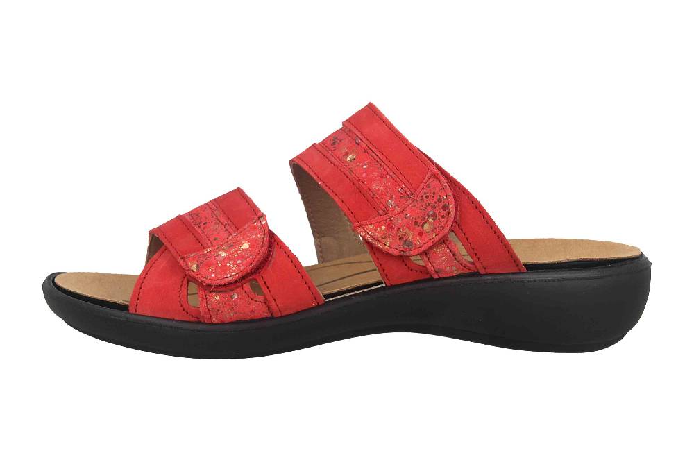 Westland Ibiza 83 Sandalen in Übergrößen Rot 16783 508 401 große Damenschuhe