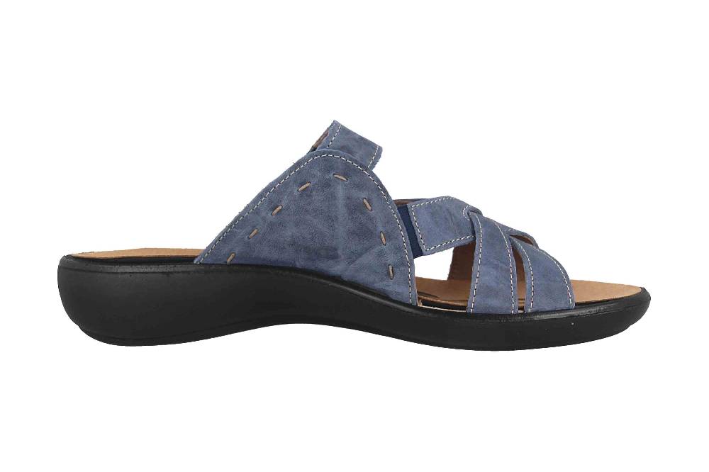 Westland Ibiza 99 Sandalen In Übergrößen Blau 16799 40 505 Große Damenschuhe