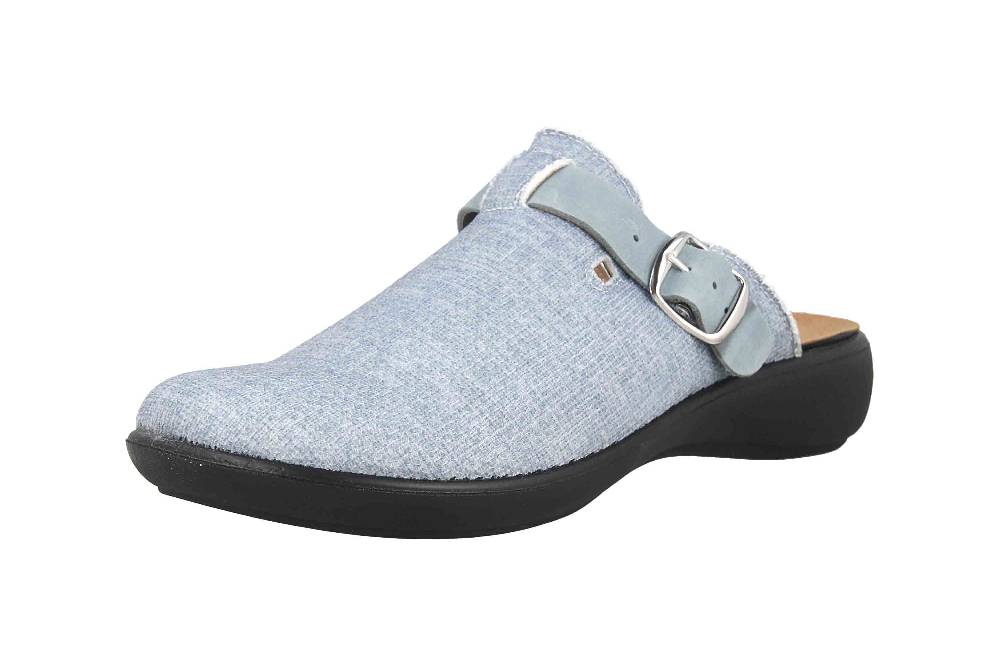 Westland Korsika 307 Clogs & Hausschuhe In Übergrößen Blau 15307 515 541 Große Damenschuhe