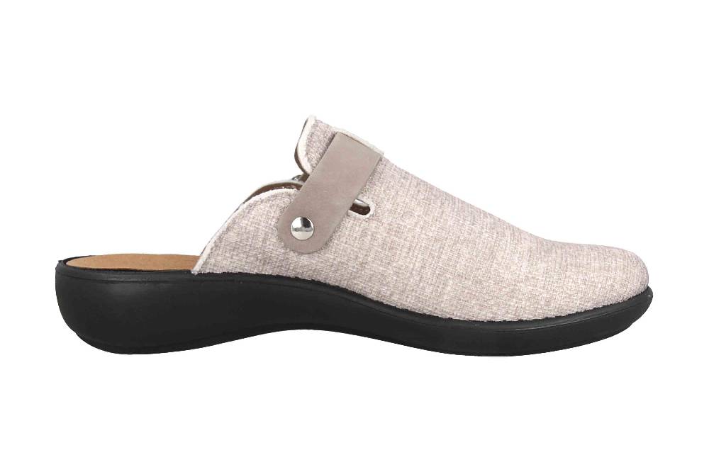 Westland Korsika 307 Clogs & Hausschuhe In Übergrößen Beige 15307 515 201 Große Damenschuhe